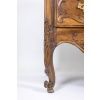 Commode galbée, dite nîmoise, en noyer, à 2 tiroirs. XVIIIe siècle. LS5422 21