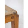 Pierre Chapo Table basse en orme blond et céramique. Circa 1960 LS62811458 19