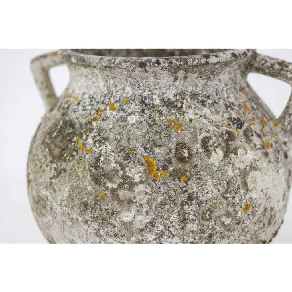 Willy Guhl Paire de jardinières « marmite » en fibro-ciment. Années 1950 LS6625 10