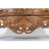 Commode galbée, dite nîmoise, en noyer, à 2 tiroirs. XVIIIe siècle. LS5422 23