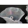 Paire de grands vases Cenedese en verre de Murano irisé 31
