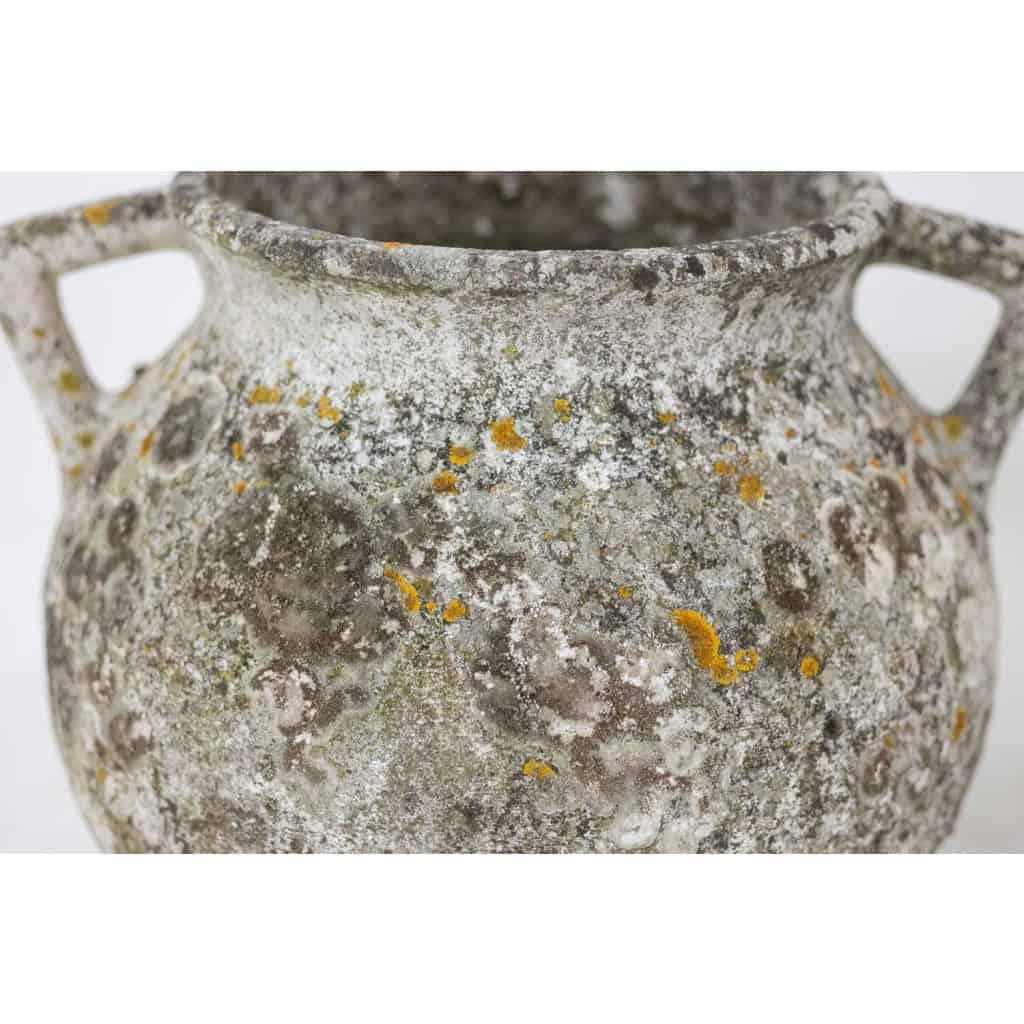 Willy Guhl Paire de jardinières « marmite » en fibro-ciment. Années 1950 LS6625 11