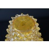 vase verre de Murano rostrato orange abricot 26
