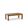 Pierre Chapo Table basse en orme blond et céramique. Circa 1960 LS62811458 12