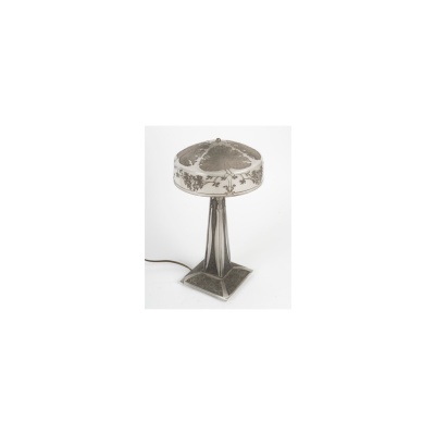 1910 -René Lalique ,Lampe « PAONS »