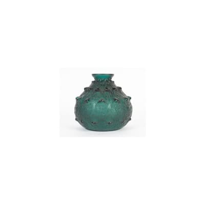 René Lalique 1912Vase Fougères teinté vert