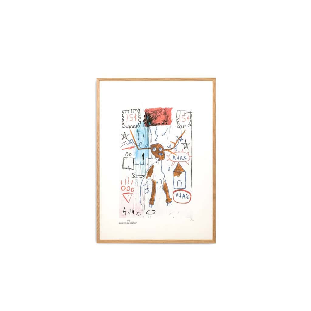 Jean-Michel Basquiat. Sérigraphie en couleurs numérotée. Années 1990. LS6633D87/1 3
