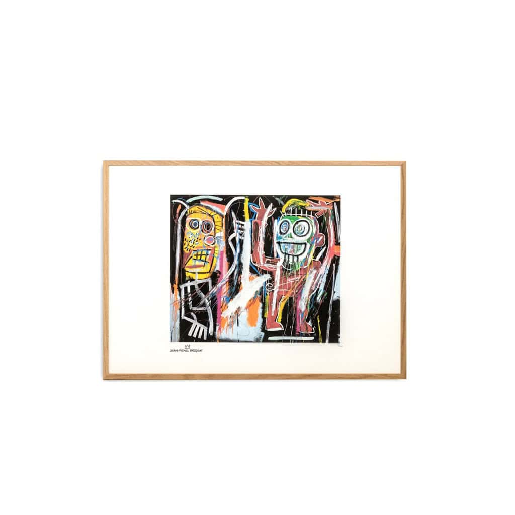 Jean-Michel Basquiat. Sérigraphie en couleurs numérotée. Années 1990. LS6633F85/1 3