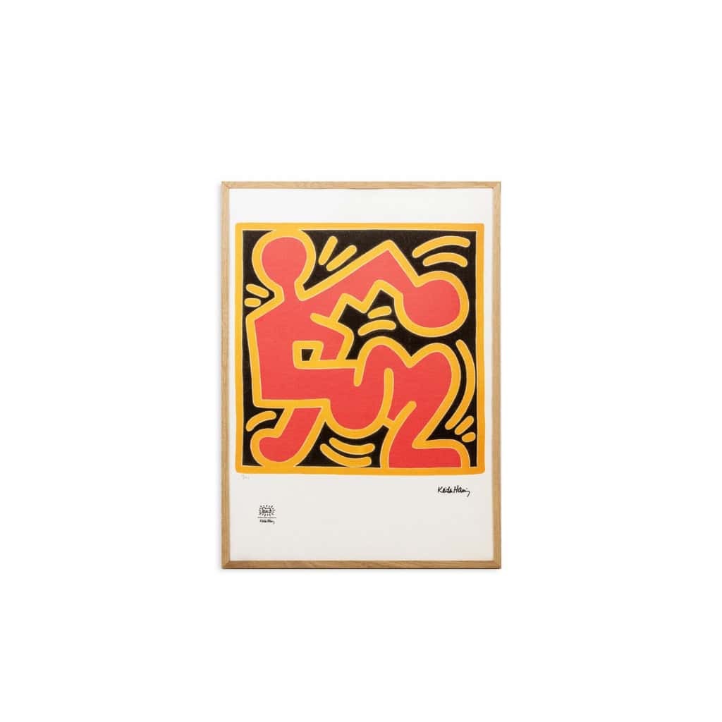 Keith Haring. Sérigraphie en couleurs numérotée. Années 1990 LS6633 3 Keith Haring. Sérigraphie en couleurs numérotée. Années 1990 LS6633 3