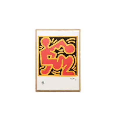 Keith Haring. Sérigraphie en couleurs numérotée. Années 1990 LS6633 Keith Haring. Sérigraphie en couleurs numérotée. Années 1990 LS6633