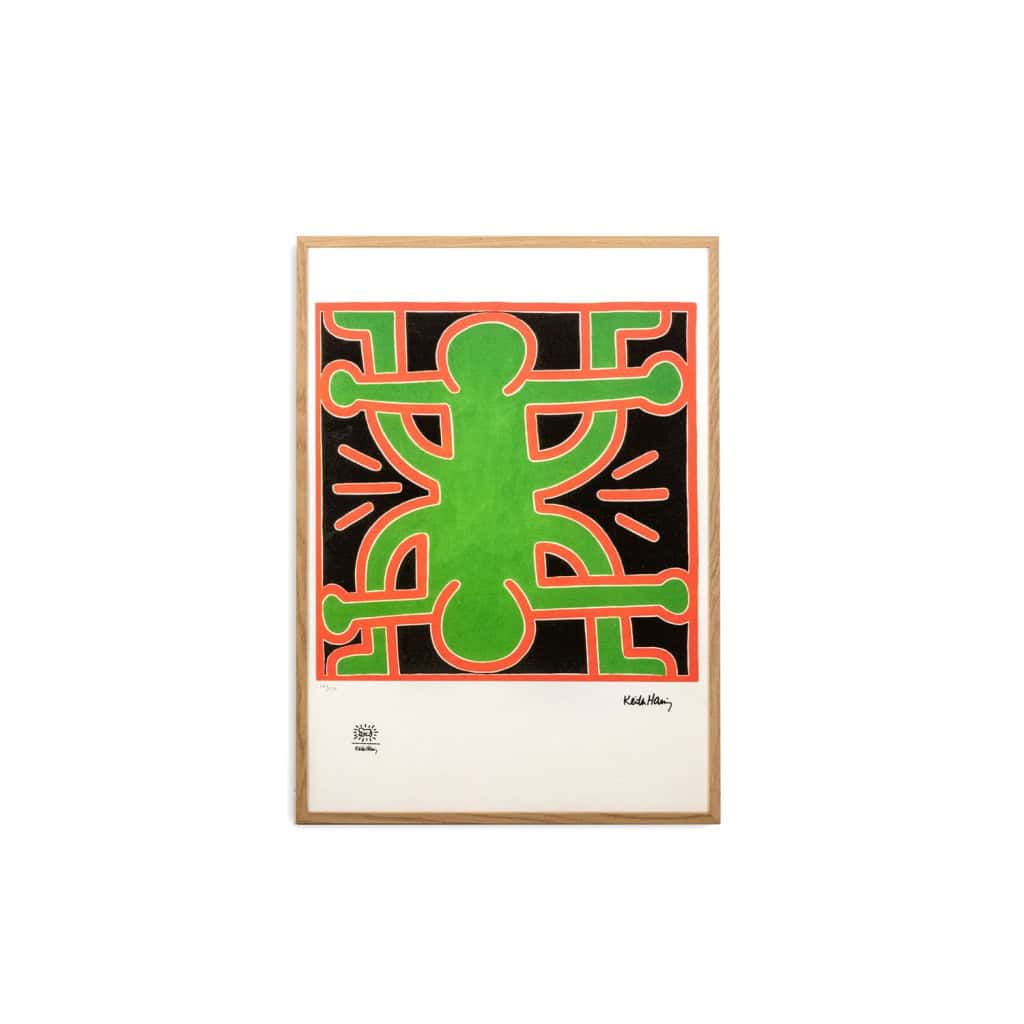 Keith Haring. Sérigraphie en couleurs numérotée. Années 1990 LS6633 3
