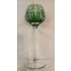 1 grand verre roemer saint louis couleur : vert 7