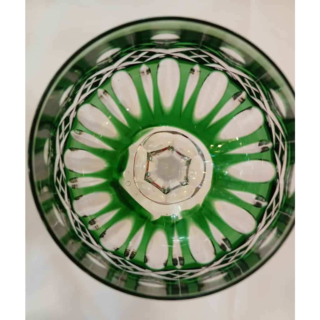 1 grand verre roemer saint louis couleur : vert 5