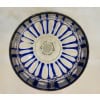 Un grand verre roemer bleu cobalt signé Saint Louis 7