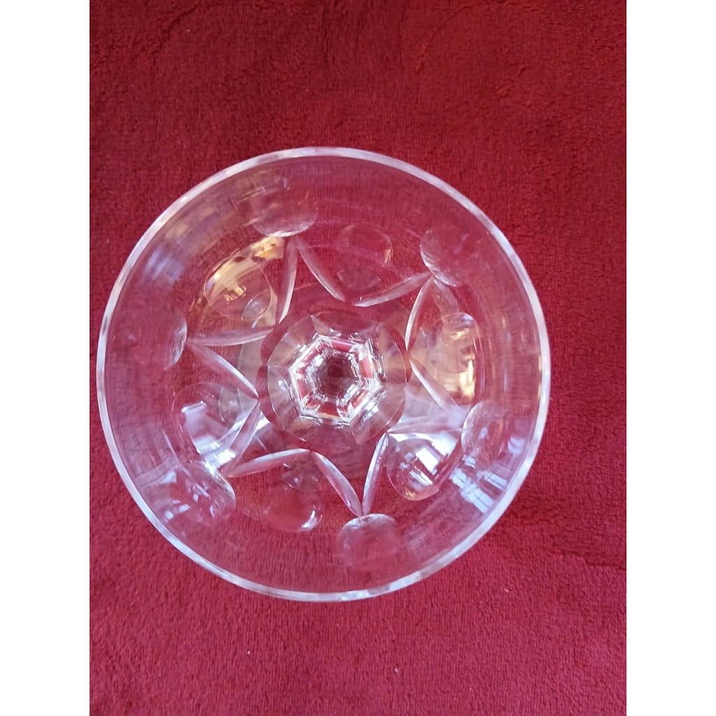6 coupes à champagne en cristal Saint louis modèle VIC 5
