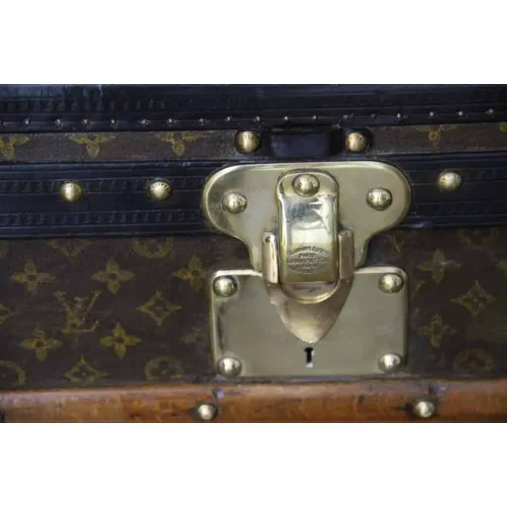 Malle Louis Vuitton ancienne courrier en toile monogram 110 cm 6 Malle Louis Vuitton ancienne courrier en toile monogram 110 cm 6