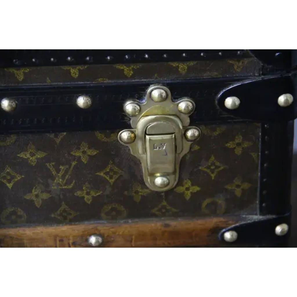 Malle Louis Vuitton ancienne courrier en toile monogram 110 cm 7 Malle Louis Vuitton ancienne courrier en toile monogram 110 cm 7