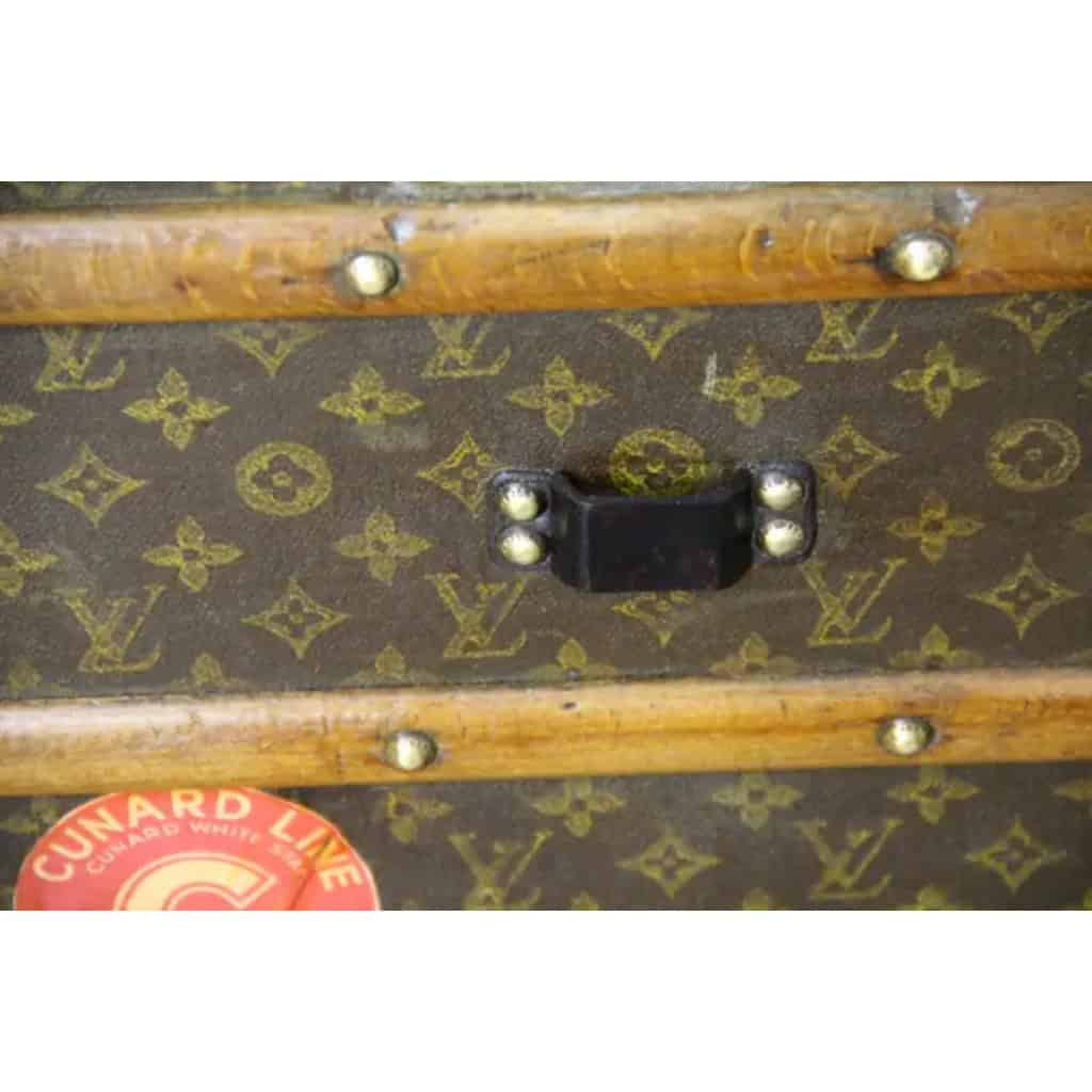Malle Louis Vuitton ancienne courrier en toile monogram 110 cm 8 Malle Louis Vuitton ancienne courrier en toile monogram 110 cm 8