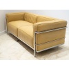 Le Corbusier, Perriand, Jeanneret – Cassina – Canapé LC3 Cuir Camel Gold 2 places 10