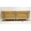 Le Corbusier, Perriand, Jeanneret – Cassina – Canapé LC3 Cuir Camel Gold 2 places 11