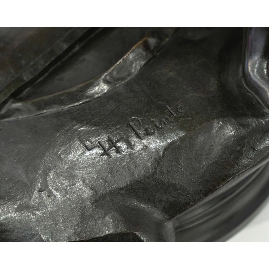 Sculpture – Sarpédon Bandant Son Arc , Henri Peinte (1845-1912) – Bronze 11 Sculpture – Sarpédon Bandant Son Arc , Henri Peinte (1845-1912) – Bronze 11