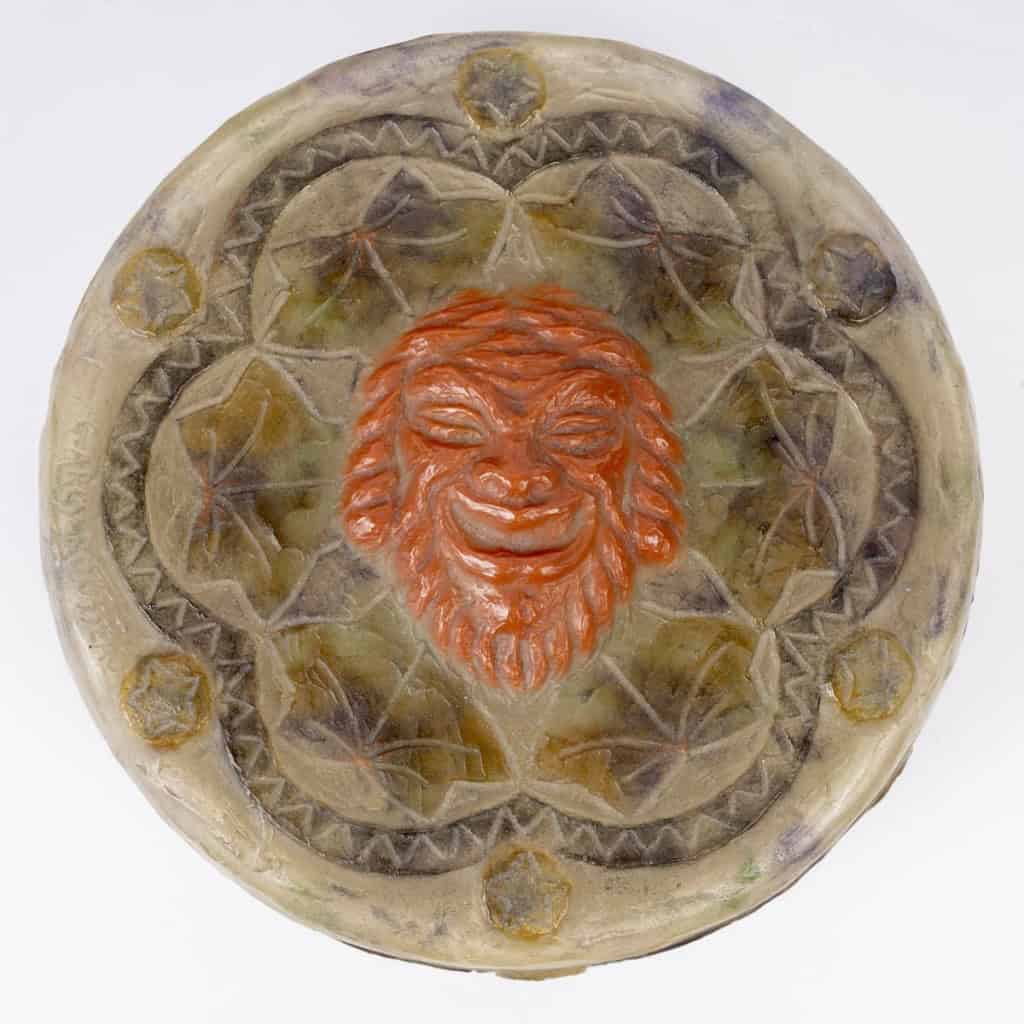 1923 Gabriel Argy Rousseau – Boîte Masques Pâte de Verre 6
