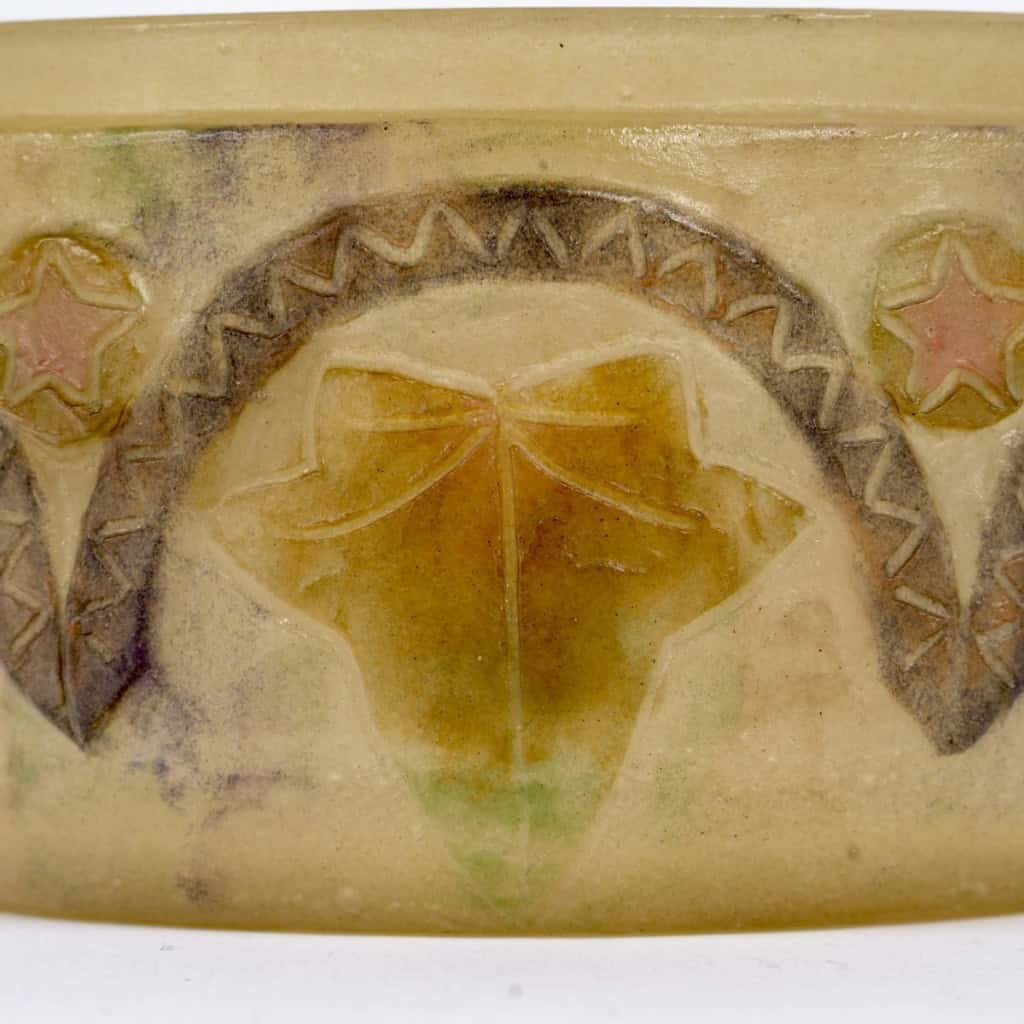 1923 Gabriel Argy Rousseau – Boîte Masques Pâte de Verre 7