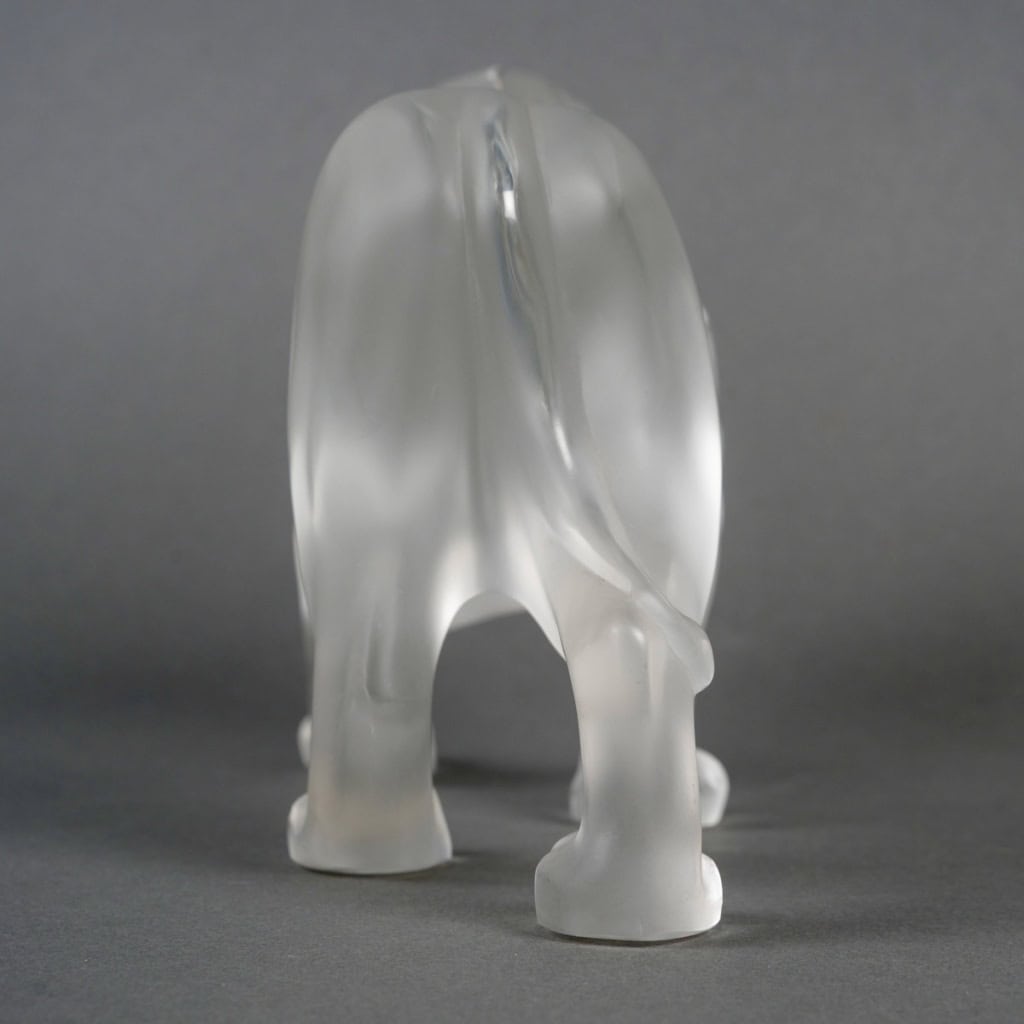 Lalique France – Sculpture Lion Regulus Cristal 10