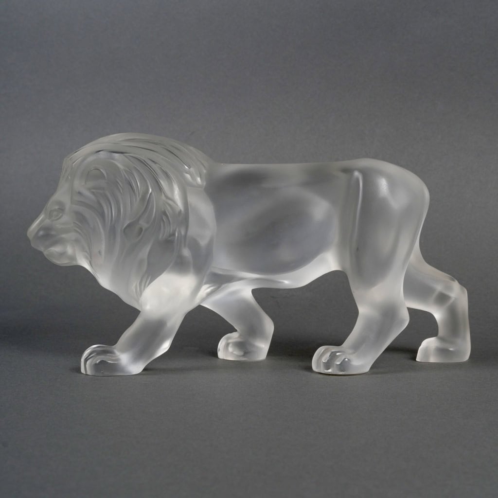 Lalique France – Sculpture Lion Regulus Cristal 4