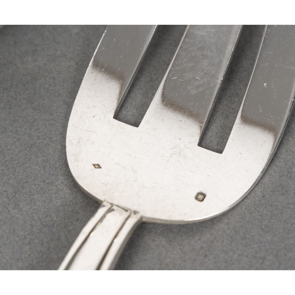 BLOCH-ESCHWEGE Ménagère 78 pièces Argent massif ART DECO 12