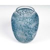 1932 René Lalique – Vase Biches Verre Blanc Patiné Bleu 14
