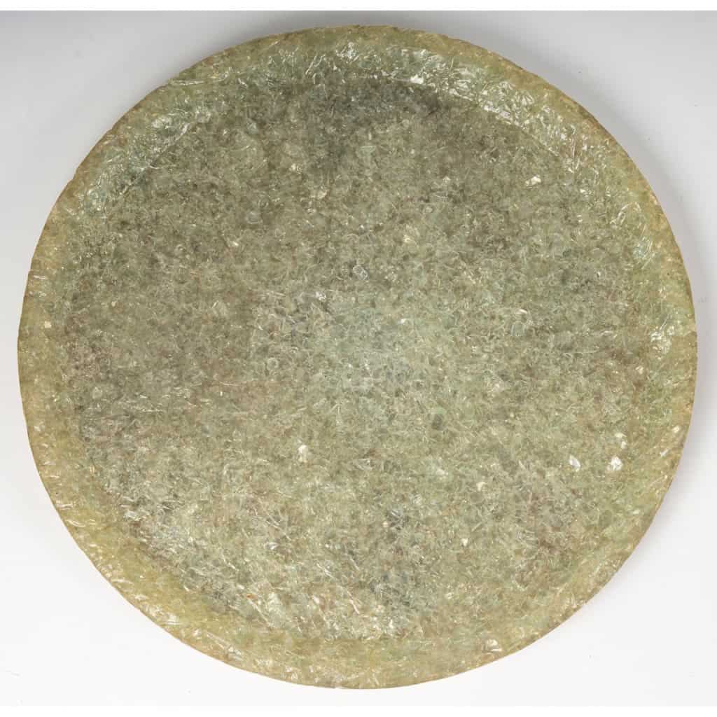 Table d’appoint d’Accolay en résine et métal doré 6