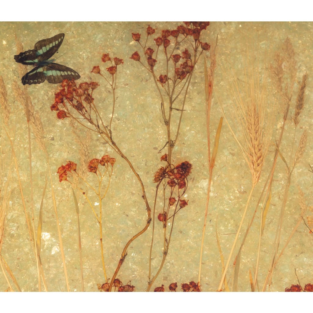 Table d’appoint d’Accolay en résine et métal doré 8