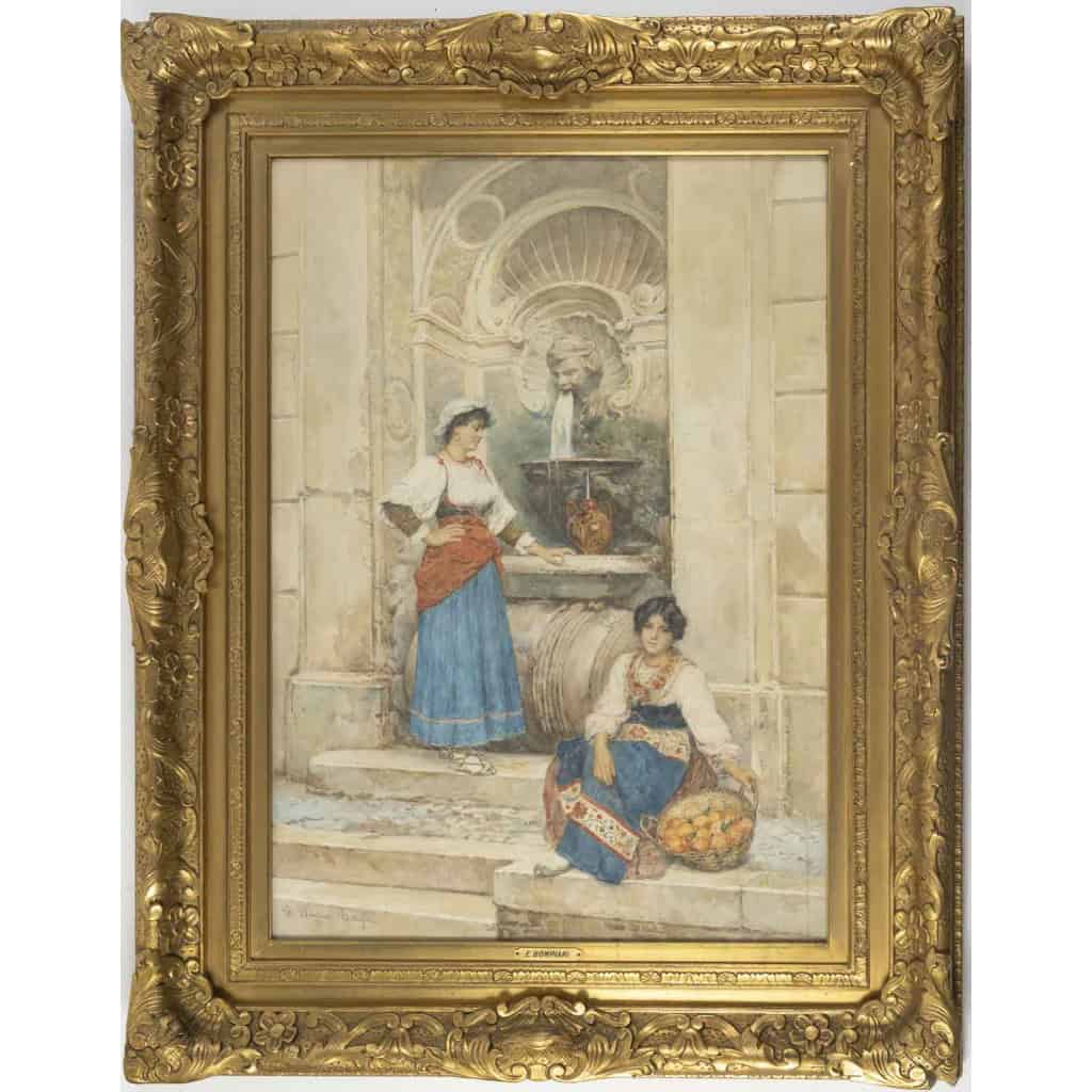 « Clelia BOMPIANI BATTAGLIA (1847-1927) Le panier d’oranges » 6