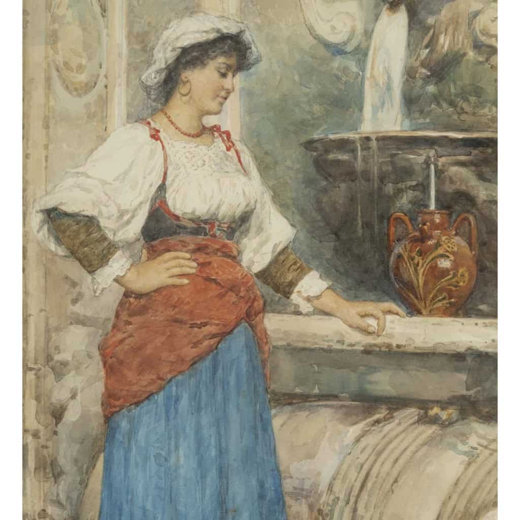 « Clelia BOMPIANI BATTAGLIA (1847-1927) Le panier d’oranges » 5