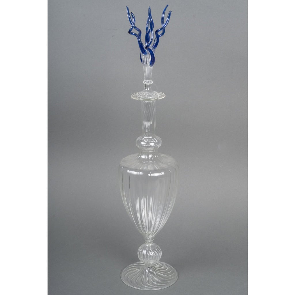 Importante carafe en verre de Murano par MARTINETTI 3