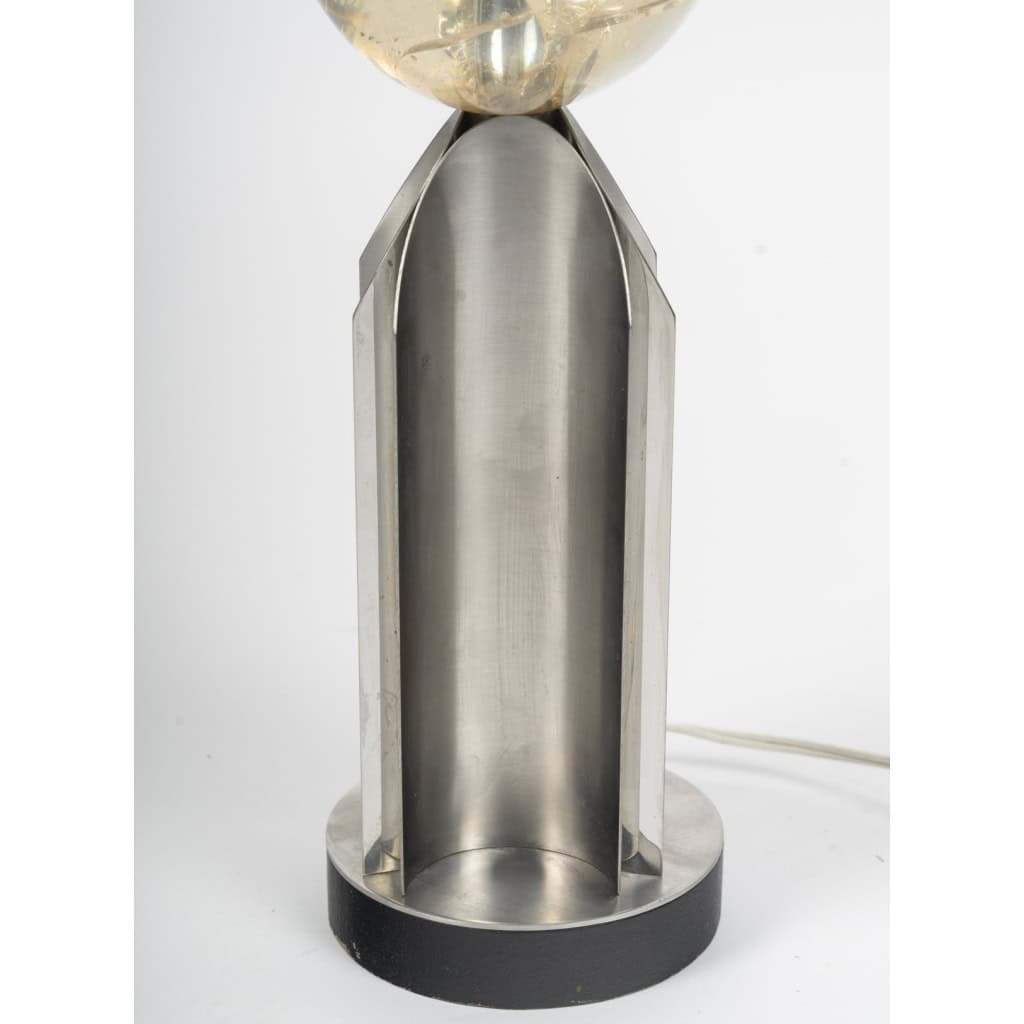 Lampe « Orgue Oeuf » par la maison CHARLES, années 1970 5