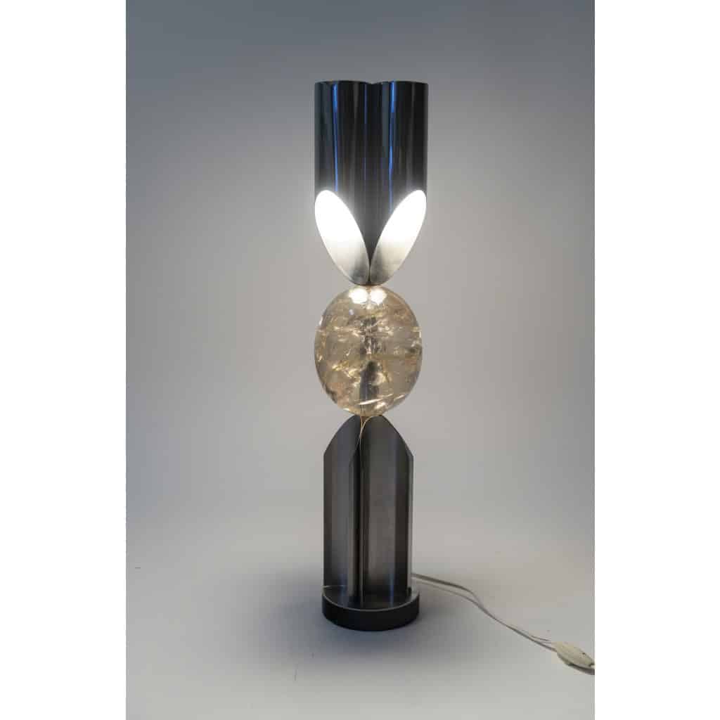 Lampe « Orgue Oeuf » par la maison CHARLES, années 1970 8