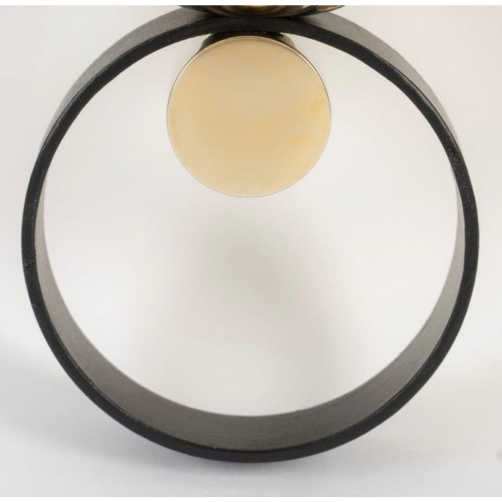 1950 Paire d’appliques murales Maison Lunel 5