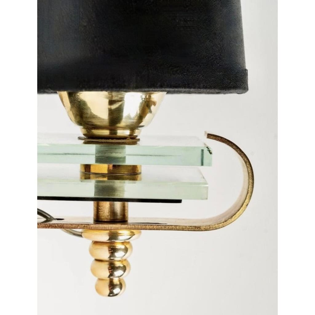 1950 Paire d’appliques murales Atelier Petitot 4 1950 Paire d’appliques murales Atelier Petitot 4