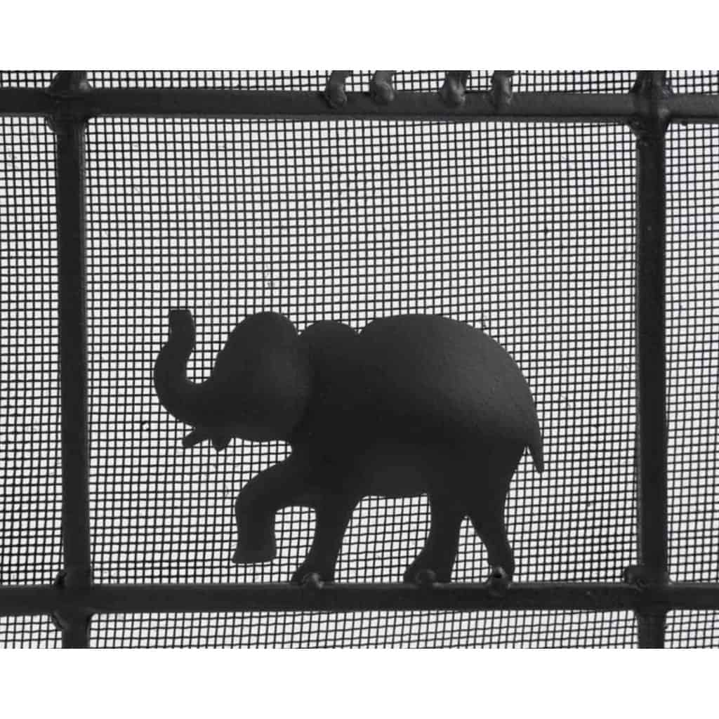 1950 Pare-feu en fer forgé des Ateliers Marolles 7