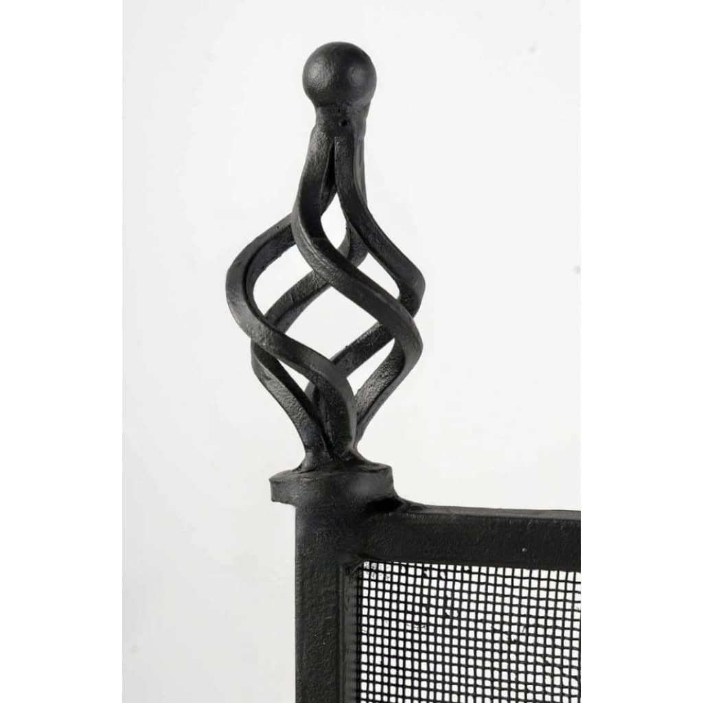 1950 Pare-feu en fer forgé des Ateliers Marolles 4