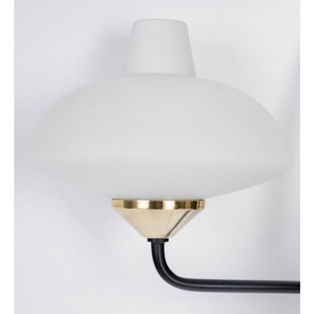 1950 Paire rare d’appliques murales de la Maison Arlus 9