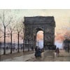 GALIEN LALOUE Peinture Française 20è Paris Place de l’Etoile animée Certificat d’authenticité 31 GALIEN LALOUE Peinture Française 20è Paris Place de l’Etoile animée Certificat d’authenticité 31
