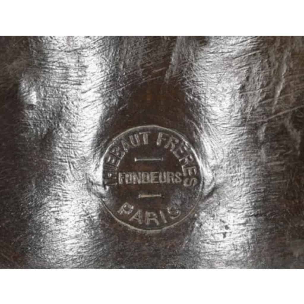 Sculpture – Buste De Diane Chasseresse , Alexandre Falguière (1831-1900) – Bronze 11