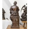 Sculpture – La Maternité , Paul Dubois (1829-1905) – Bronze 20