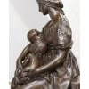 Sculpture – La Maternité , Paul Dubois (1829-1905) – Bronze 21