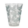 1938 René Lalique – Vase Grives Verre Blanc Patiné Bleu 8