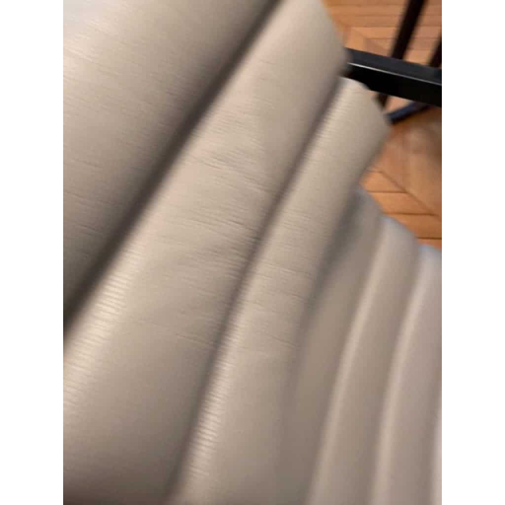 Eileen GRAY & ECART INTERNATIONAL (éditeur) Paire de fauteuils « Transat », modèle original créé circa 1926 10