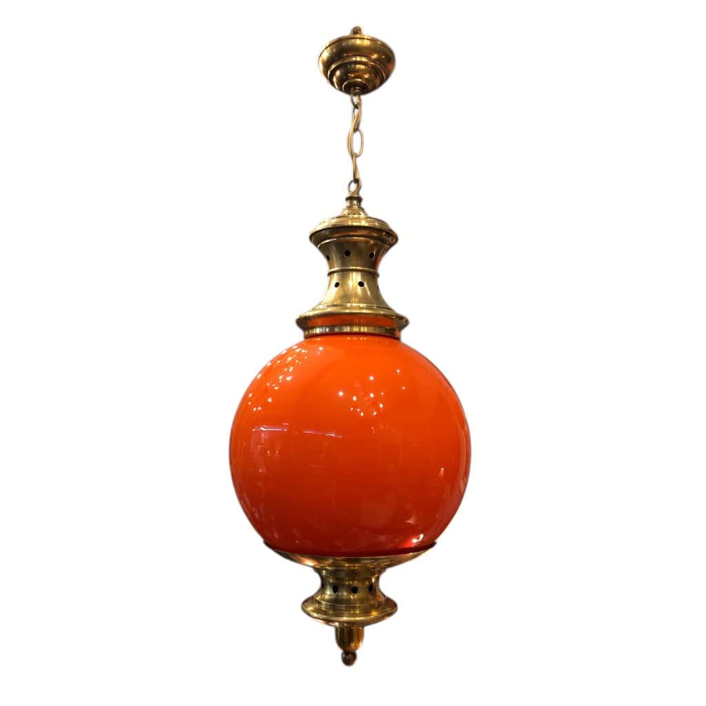 Paire de suspensions de brasserie milieu 20è siècle. 7